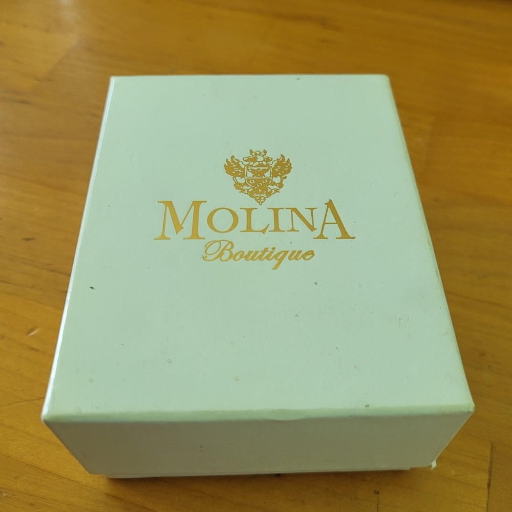 Molina Fine Jewelers Sterling Silver 925 Peridot Pendant Necklace With Box - Picture 10 of 12